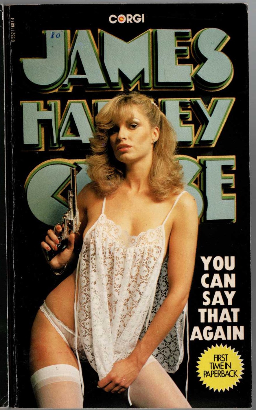 James Hadley Chase  YOU CAN SAY THAT AGAIN front book cover image