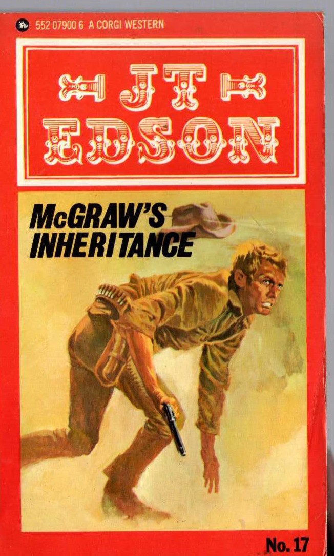 J.T. Edson  McGRAW'S INHERITANCE front book cover image
