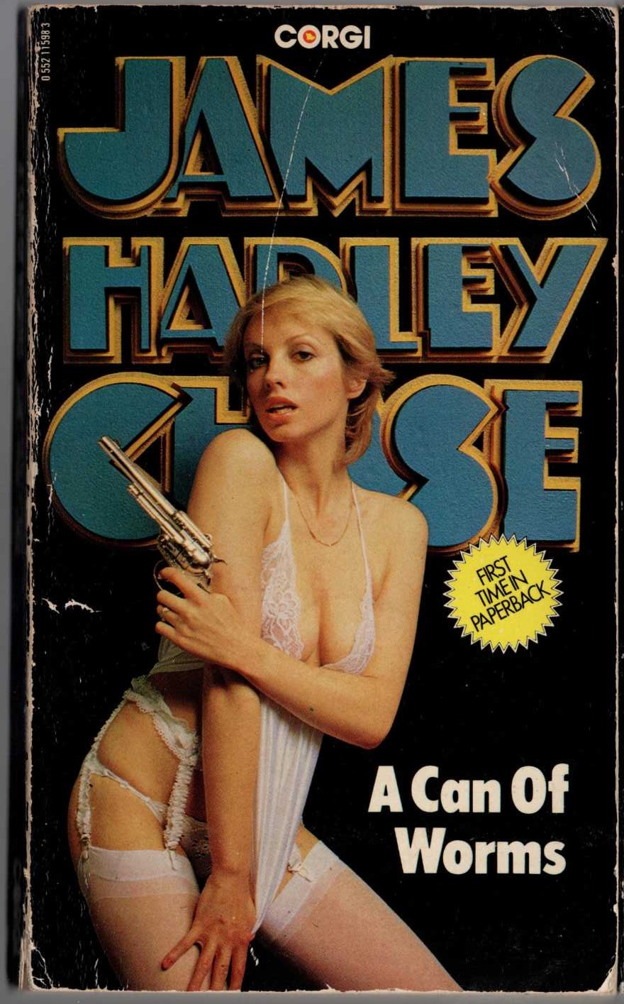 James Hadley Chase  A CAN OF WORMS front book cover image
