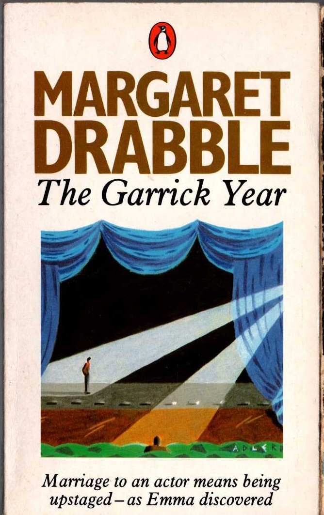 Margaret Drabble  THE GARRICK YEAR front book cover image