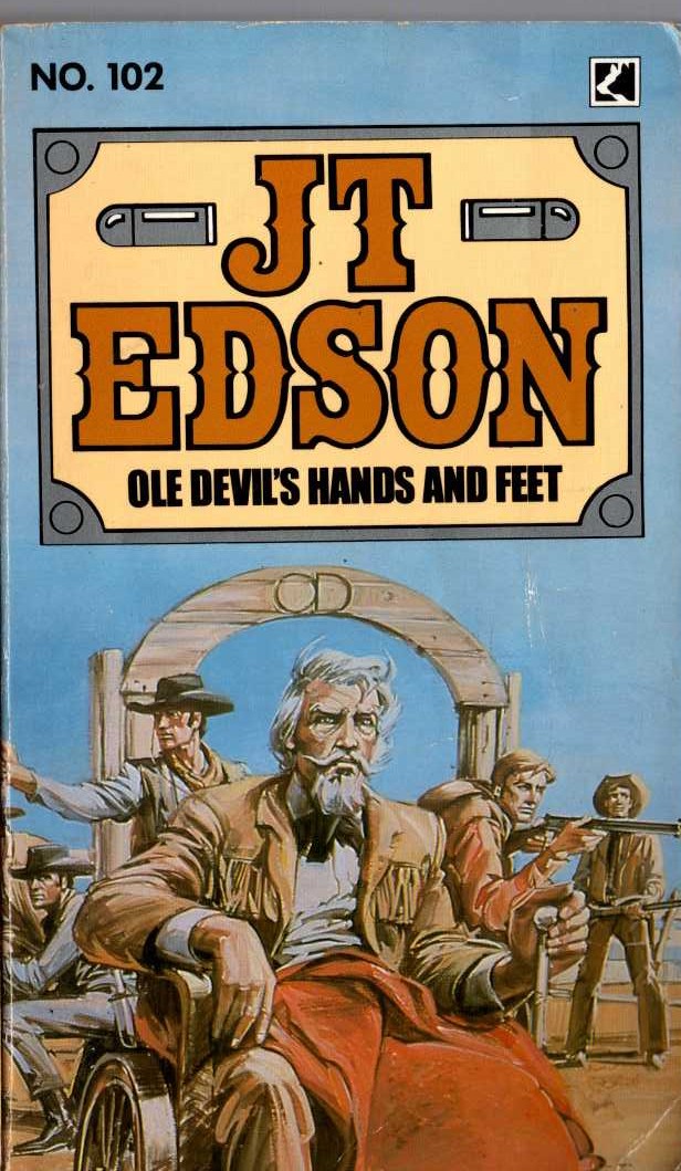 J.T. Edson  OLE DEVIL'S HANDS AND FEET front book cover image
