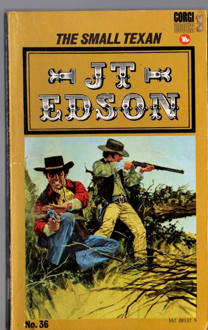 J.T. Edson  THE SMALL TEXAN front book cover image