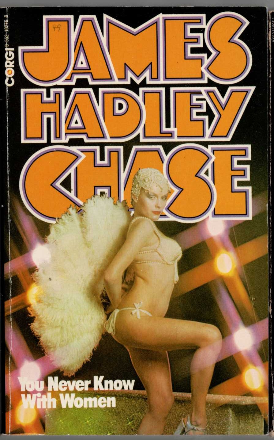 James Hadley Chase  YOU NEVER KNOW WITH WOMEN front book cover image