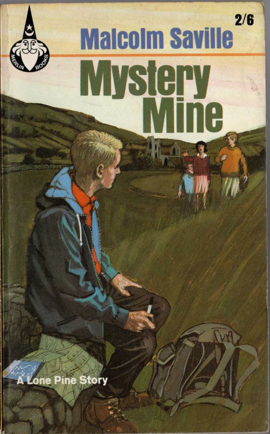 Malcolm Saville  MYSTERY MINE front book cover image
