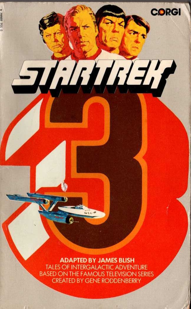 James Blish  STAR TREK #3 front book cover image