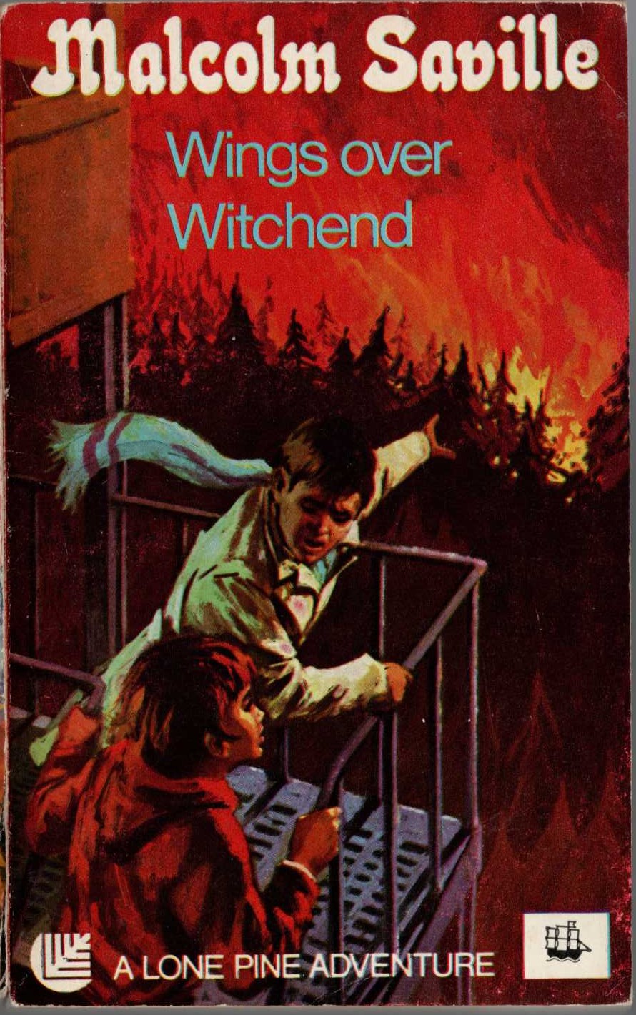 Malcolm Saville  WINGS OVER WITCHEND front book cover image
