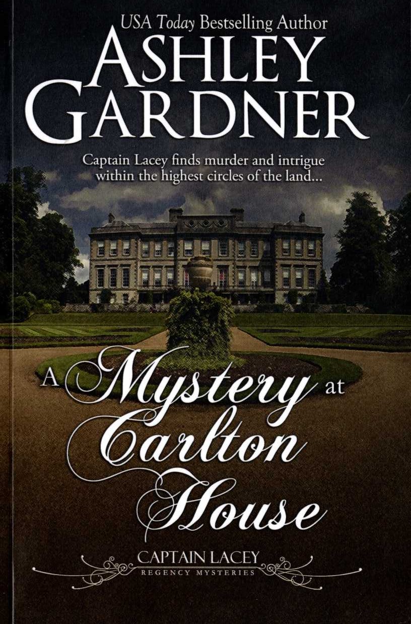Ashley Gardner  A MYSTERY AT CARLTON HOUSE front book cover image