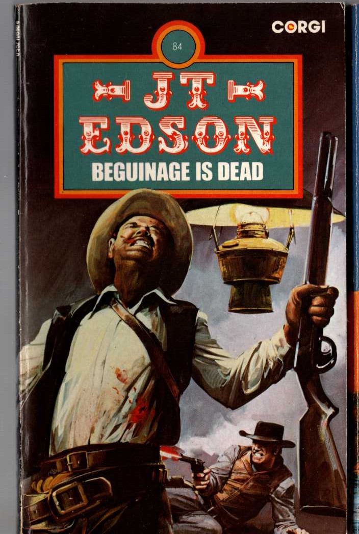 J.T. Edson  BEGUINAGE IS DEAD front book cover image