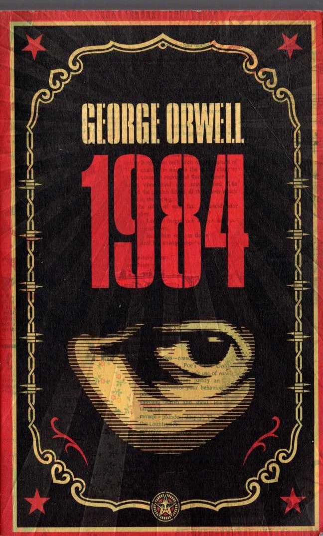 George Orwell  NINETEEN EIGHTY-FOUR [1984] front book cover image
