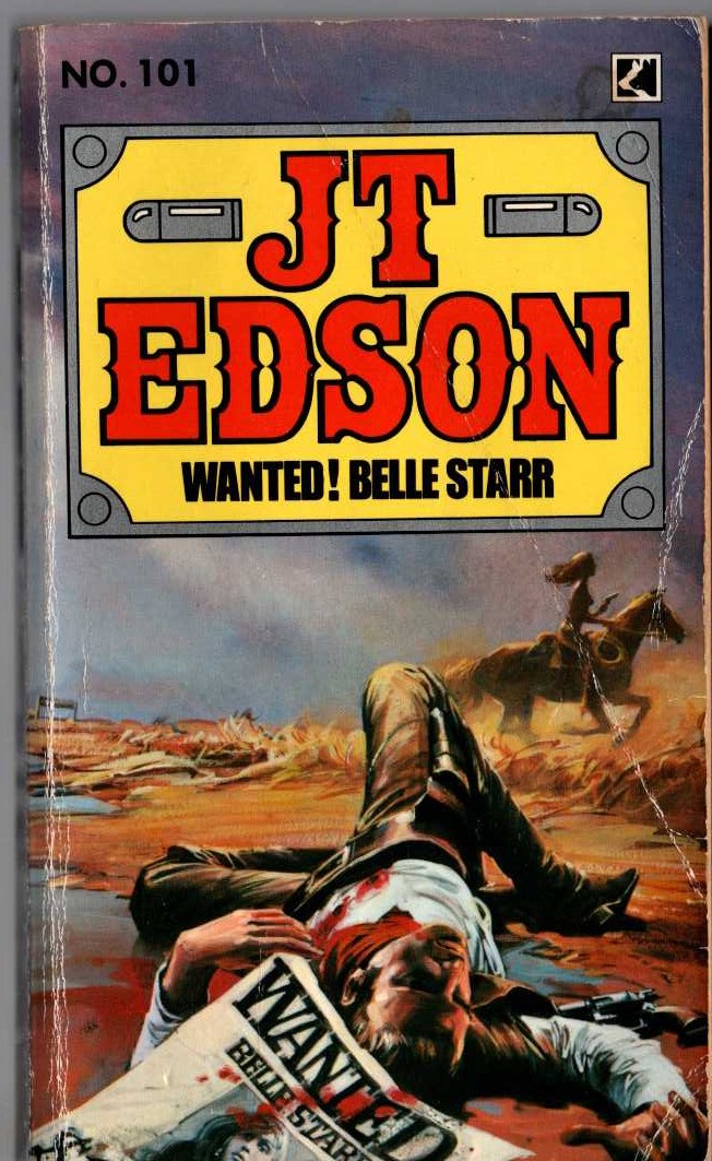 J.T. Edson  WANTED! BELLE STARR front book cover image