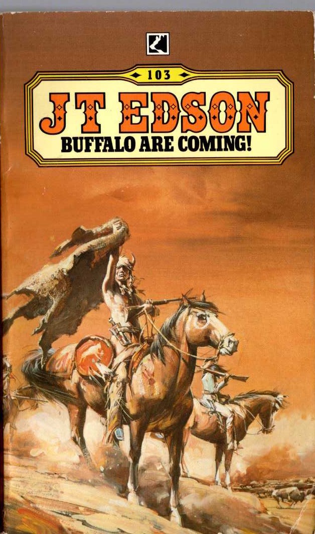 J.T. Edson  BUFFALO ARE COMING! front book cover image