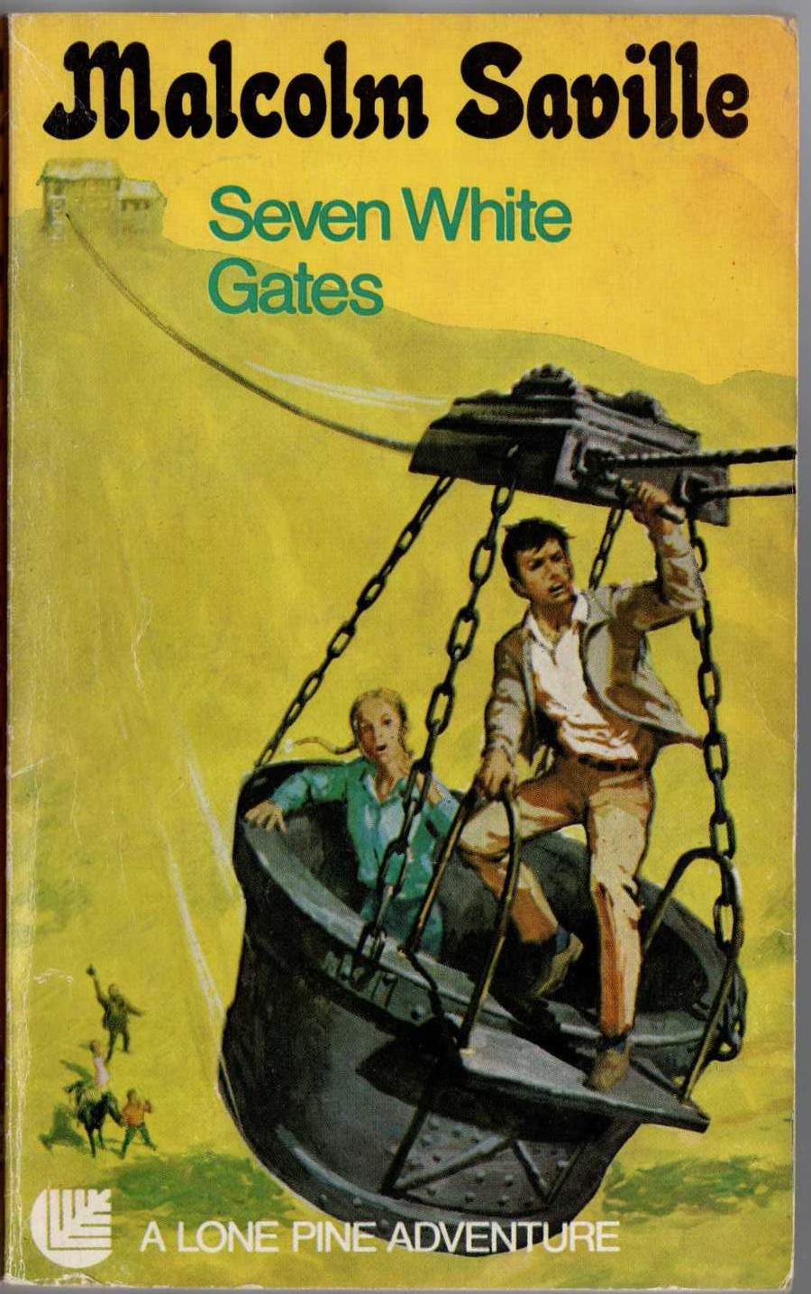 Malcolm Saville  SEVEN WHITE GATES front book cover image