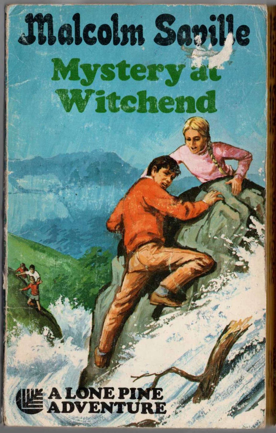 Malcolm Saville  MYSTERY AT WITCHEND front book cover image