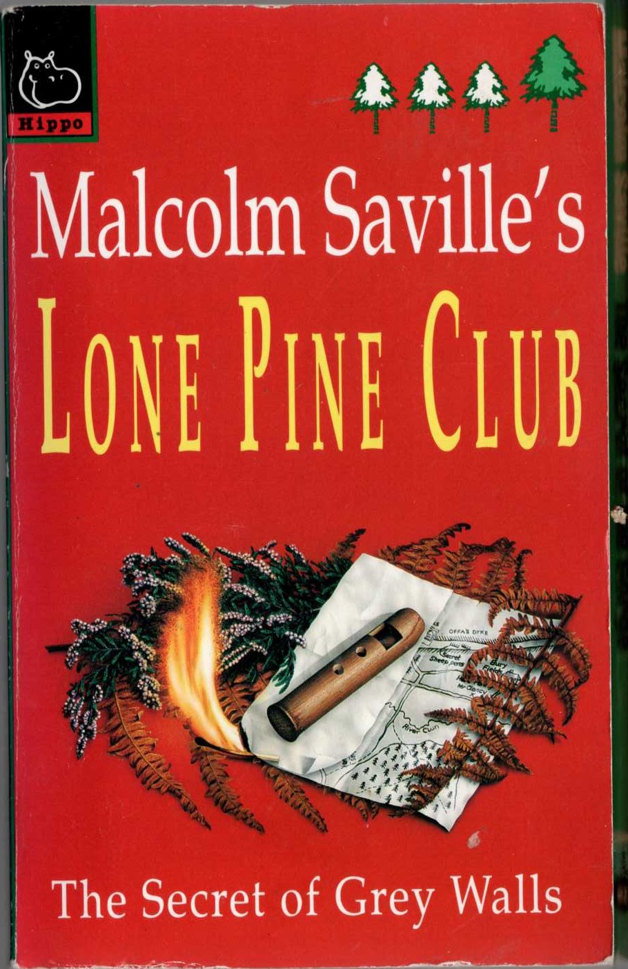 Malcolm Saville  THE SECRET OF GREY WALLS front book cover image