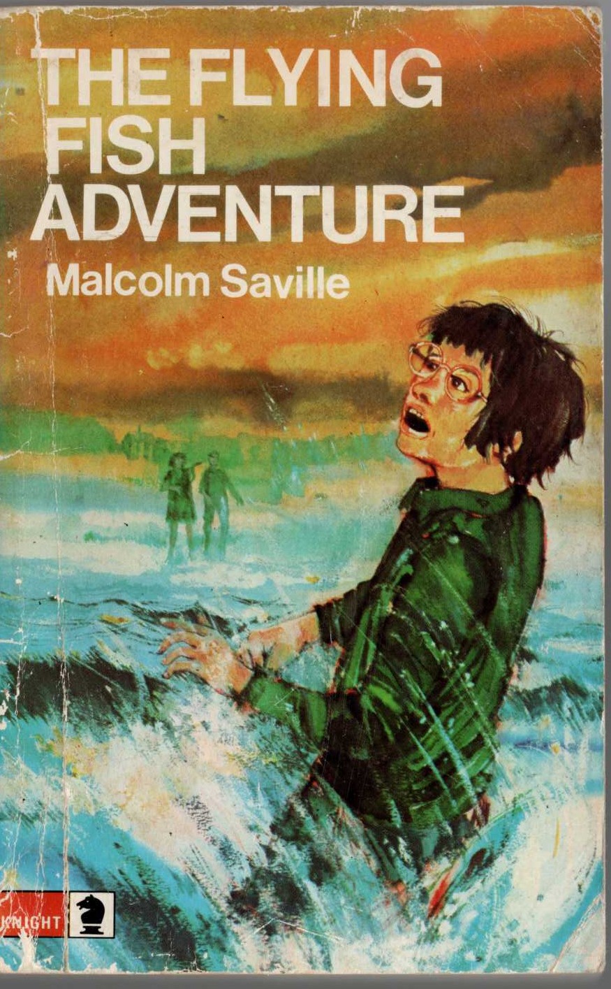 Malcolm Saville  THE FLYING FISH ADVENTURE front book cover image