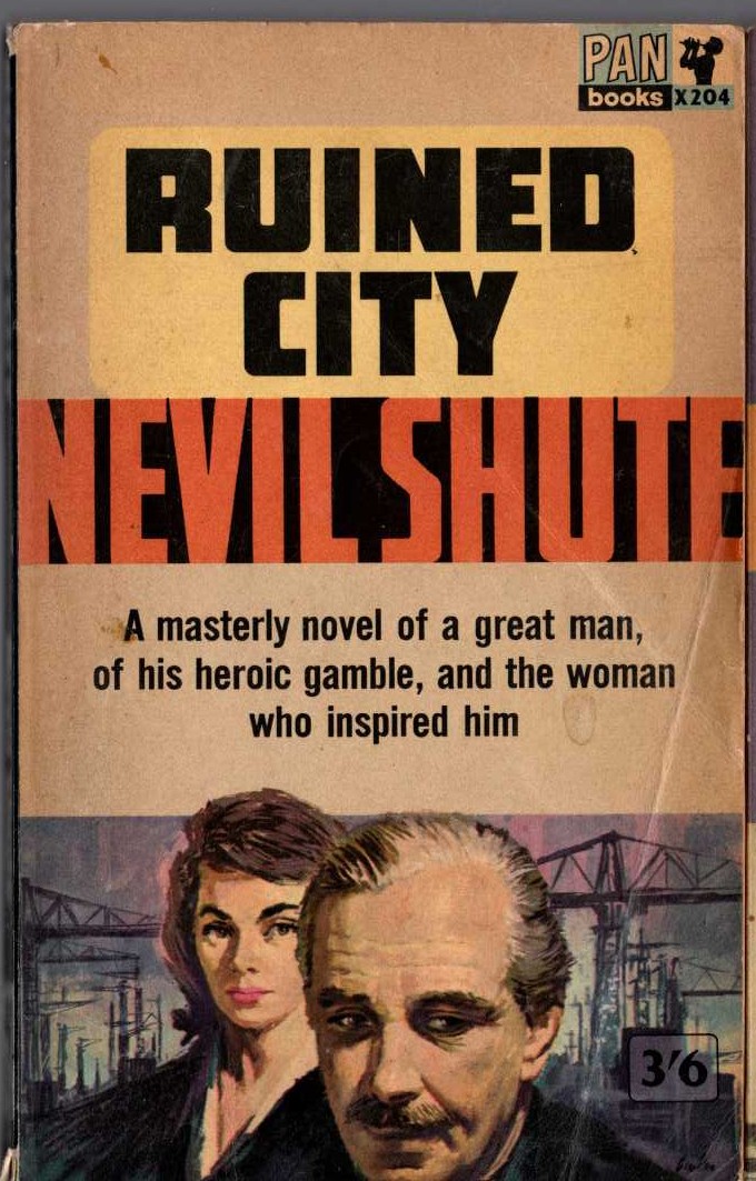 Nevil Shute  RUINED CITY front book cover image