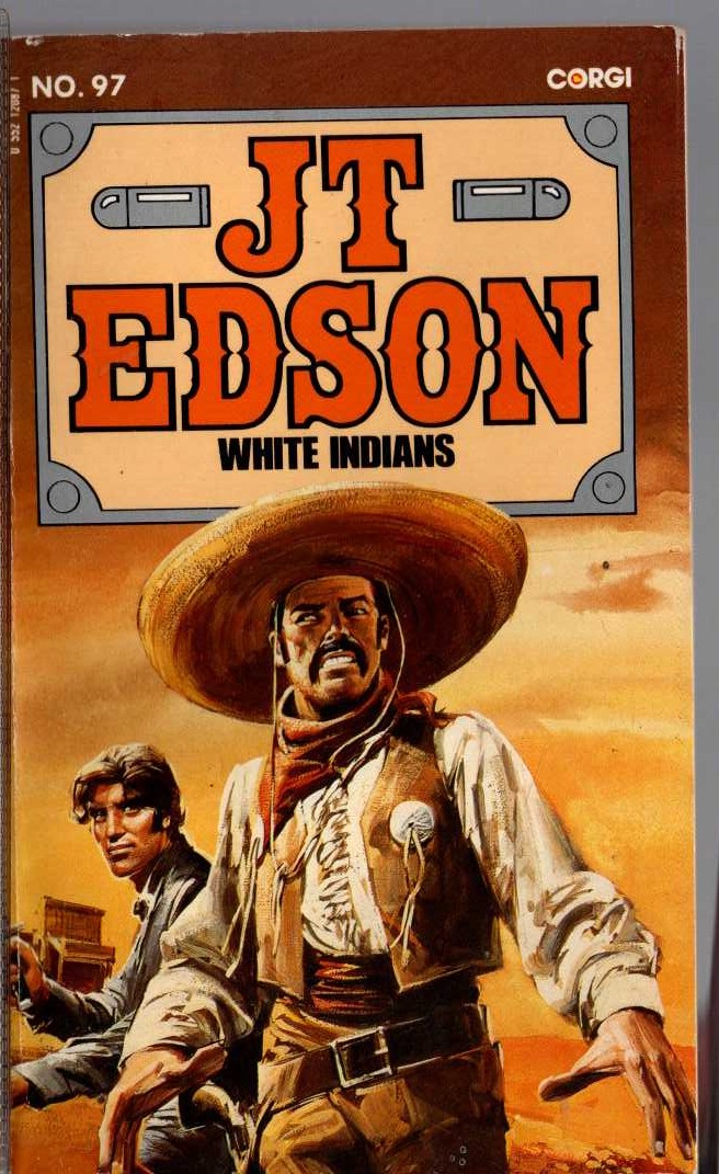 J.T. Edson  WHITE INDIANS front book cover image