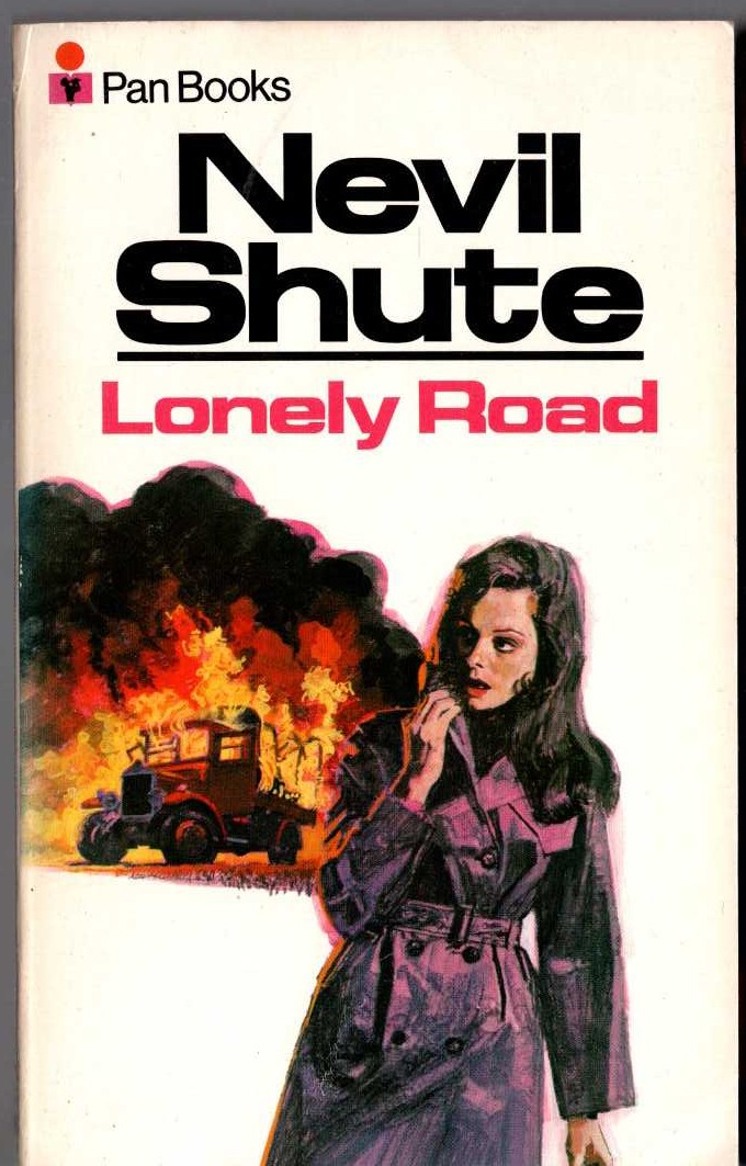 Nevil Shute  LONELY ROAD front book cover image