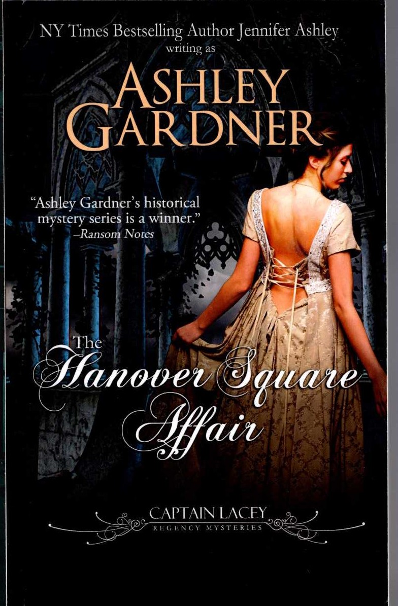 Ashley Gardner  THE HANOVER SQUARE AFFAIR front book cover image
