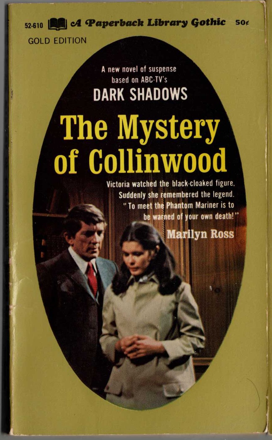 Marilyn Ross  THE MYSTERY OF COLLINWOOD front book cover image