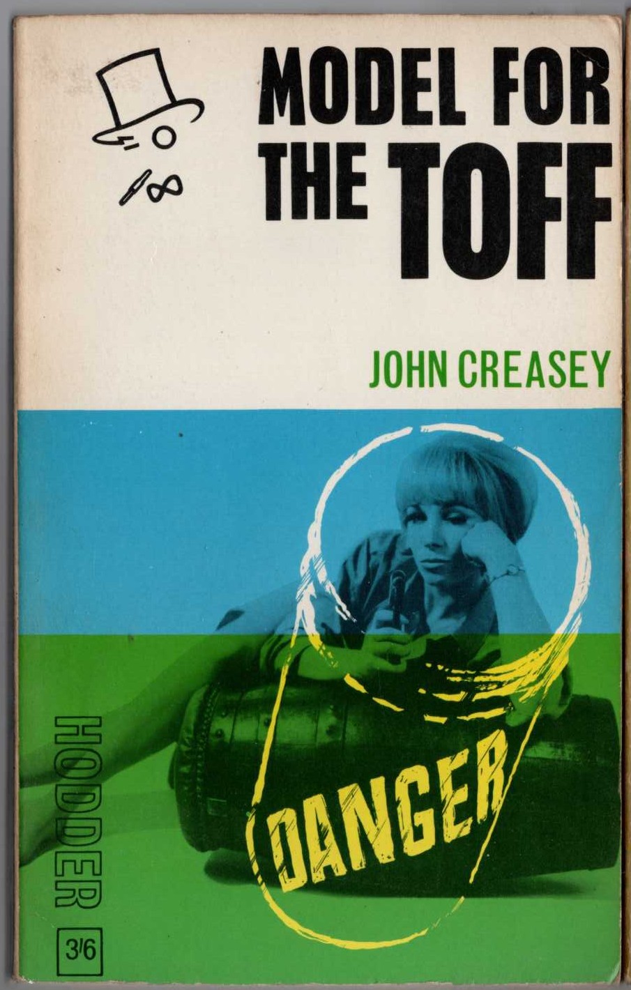 John Creasey  MODEL FOR THE TOFF front book cover image