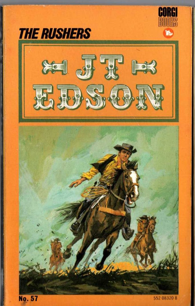 J.T. Edson  THE RUSHERS front book cover image