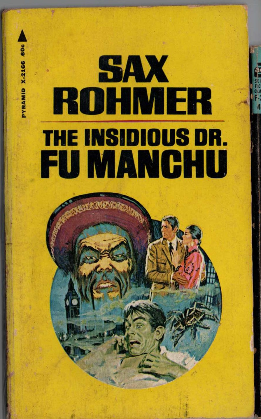Sax Rohmer  THE INSIDIOUS D. FU MANCHU front book cover image