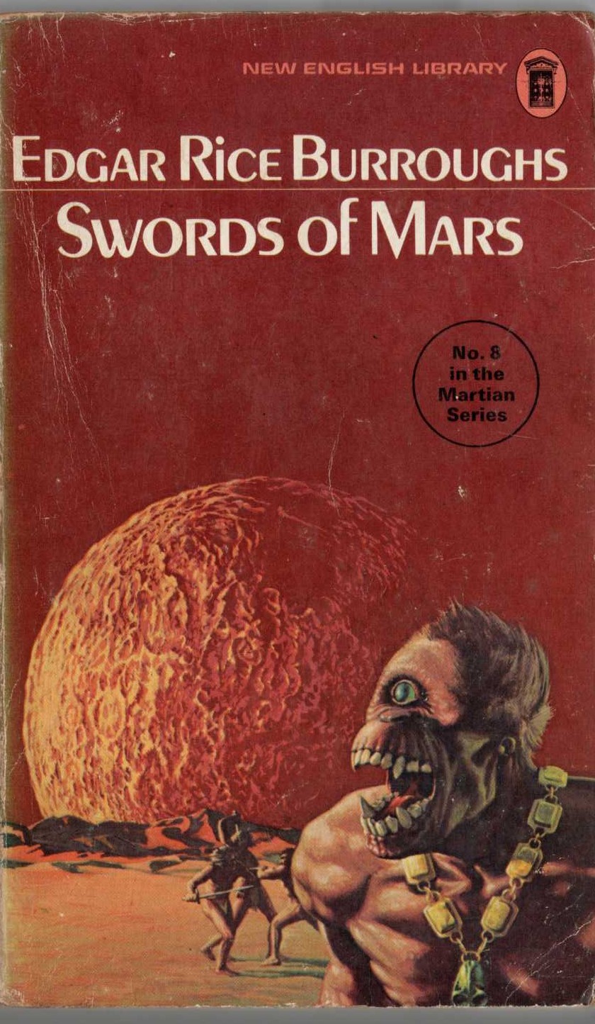 Edgar Rice Burroughs  SWORDS OF MARS front book cover image