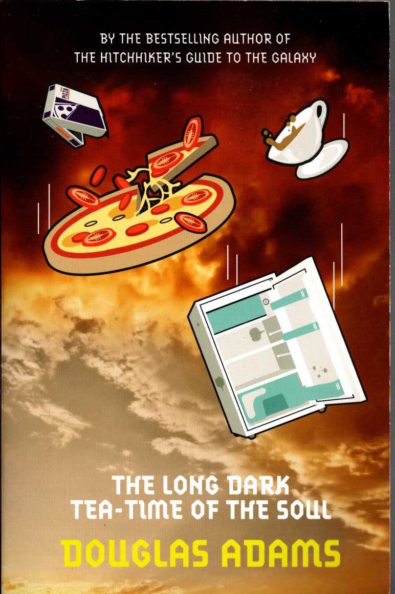Douglas Adams  THE LONG DARK TEAT-TIME OF THE SOUL front book cover image