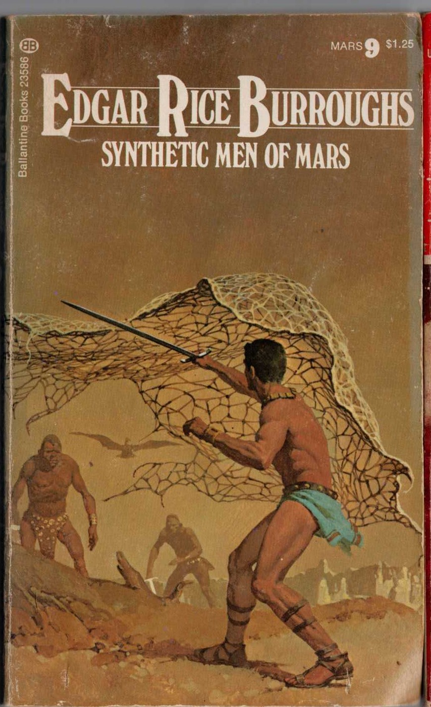 Edgar Rice Burroughs  SYNTHETIC MEN OF MARS front book cover image