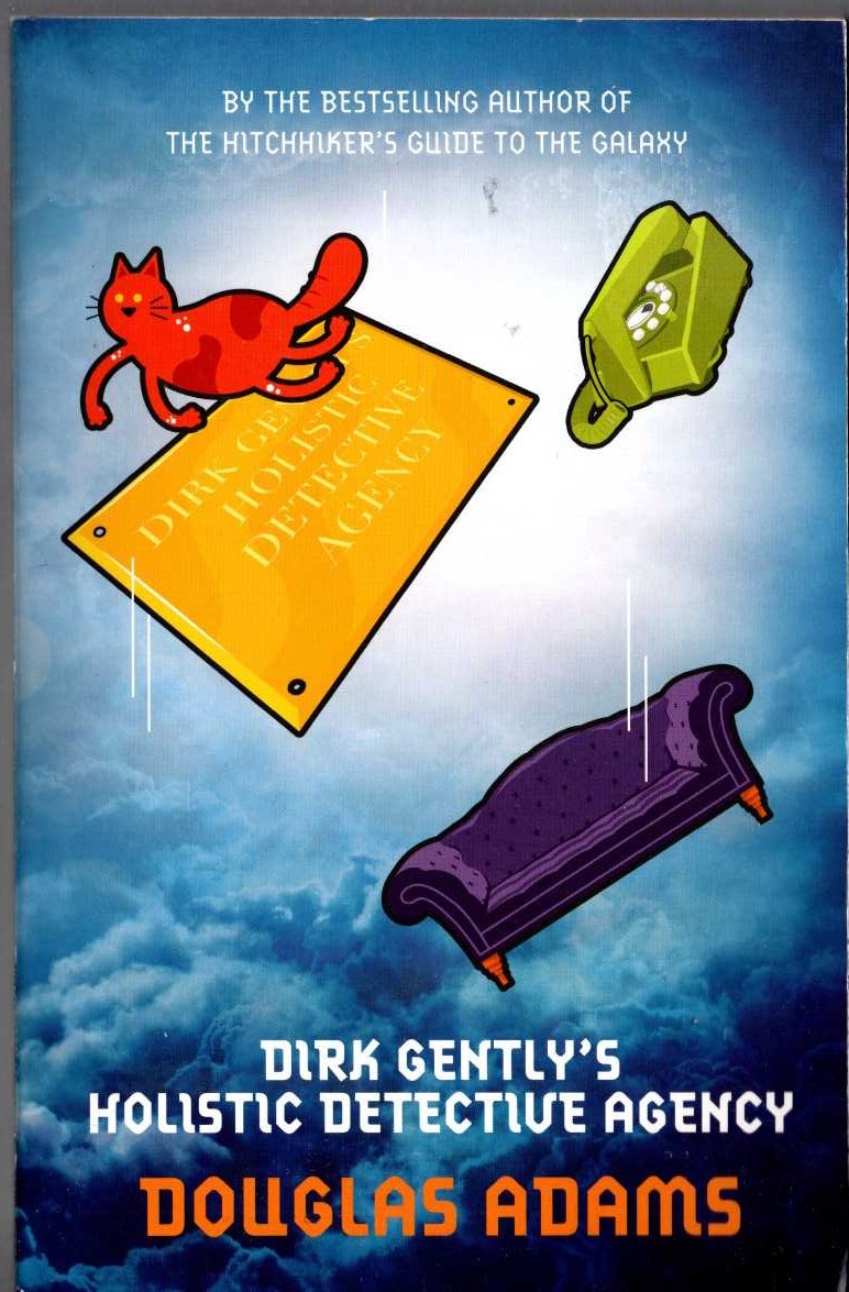 Douglas Adams  DIRK GENTLY'S HOLISTIC DETECTIVE AGENCY front book cover image