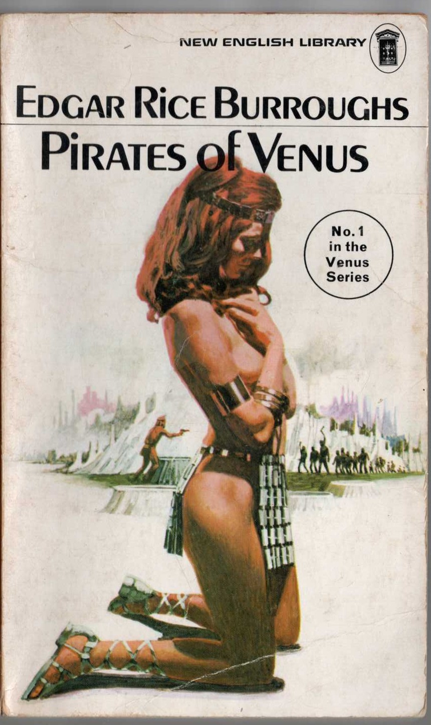 Edgar Rice Burroughs  PIRATES OF VENUS front book cover image
