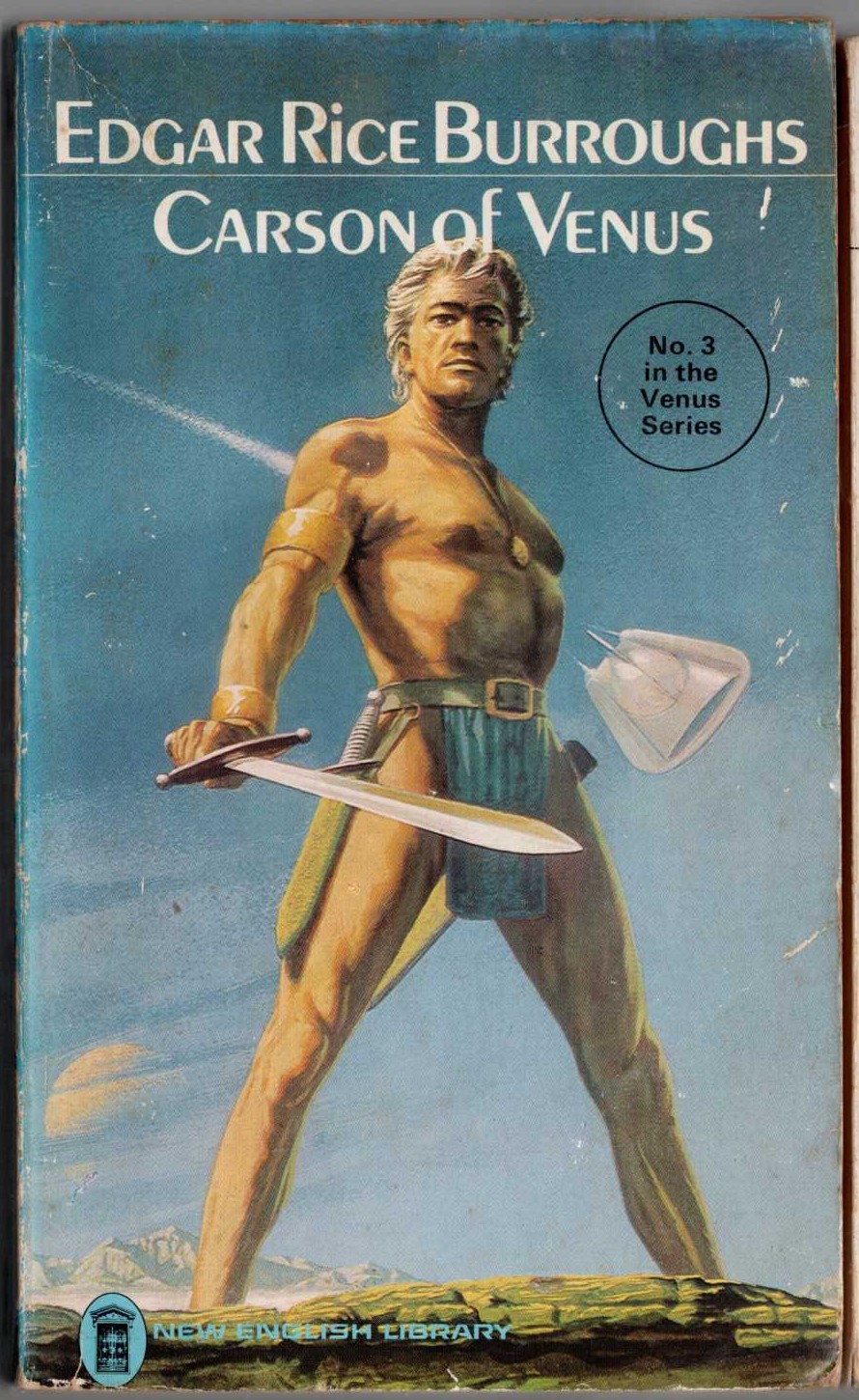 Edgar Rice Burroughs  CARSON OF VENUS front book cover image