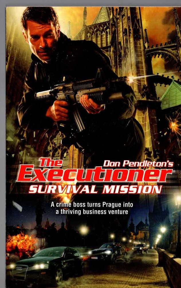 Don Pendleton  THE EXECUTIONER: SURVIVAL MISSION front book cover image