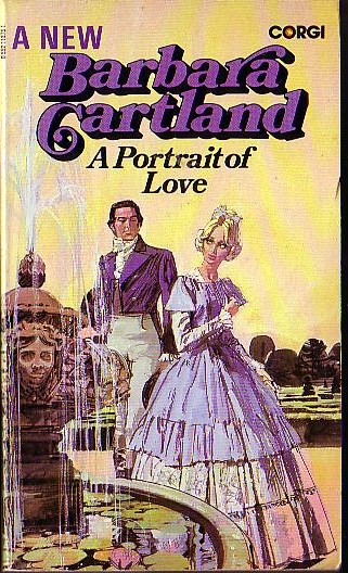 Barbara Cartland  A PORTRAIT OF LOVE front book cover image