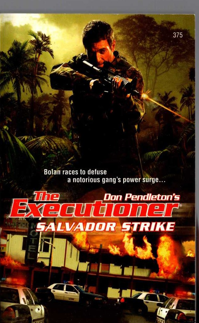 Don Pendleton  THE EXECUTIONER: SALVADOR STRIKE front book cover image