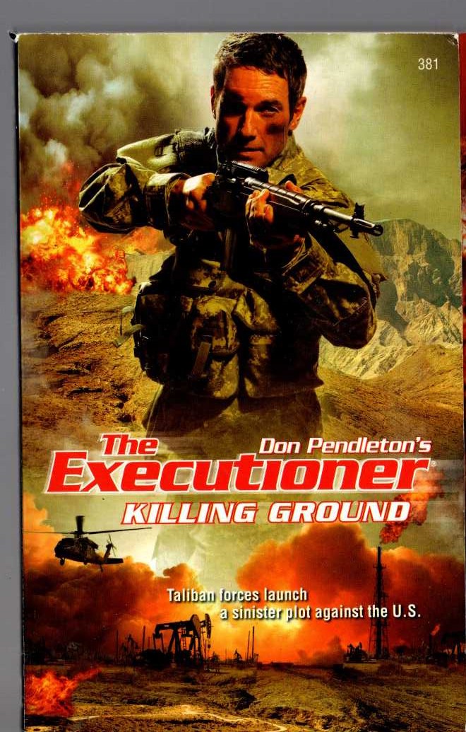 Don Pendleton  THE EXECUTIONER: KILLING GROUND front book cover image