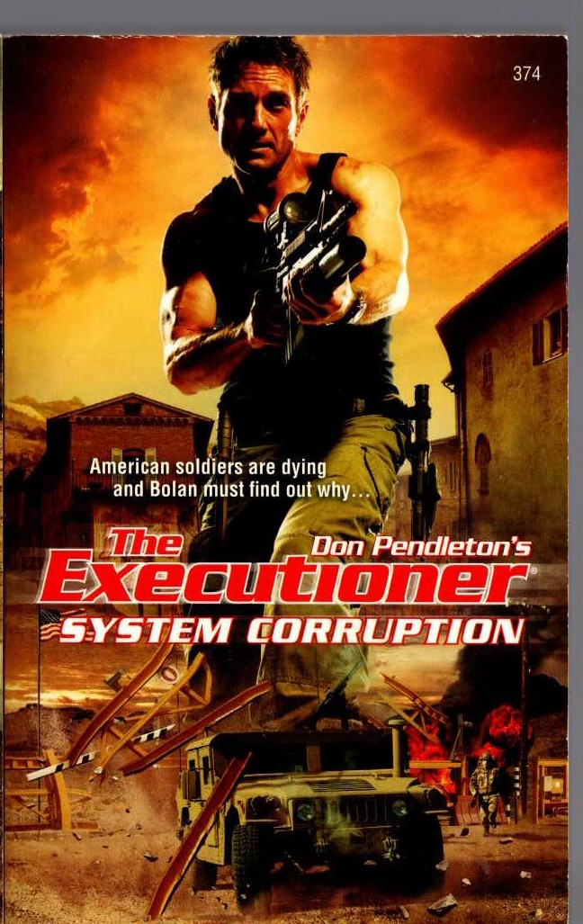 Don Pendleton  THE EXECUTIONER: SYSTEM CORRUPTION front book cover image