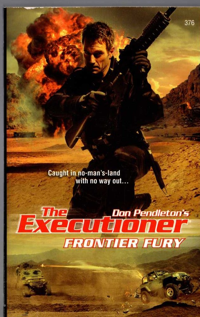 Don Pendleton  THE EXECUTIONER: FRONTIER FURY front book cover image