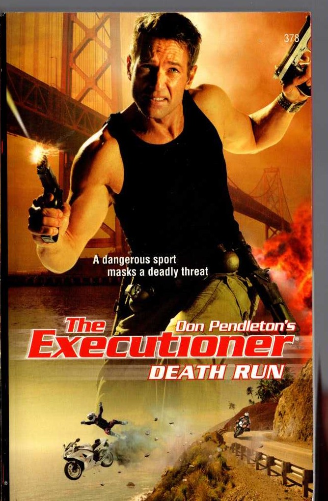 Don Pendleton  THE EXECUTIONER: DEATH RUN front book cover image