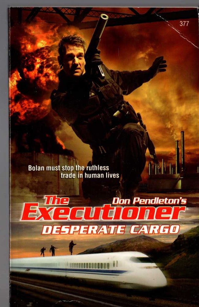 Don Pendleton  THE EXECUTIONER: DESPERATE CARGO front book cover image