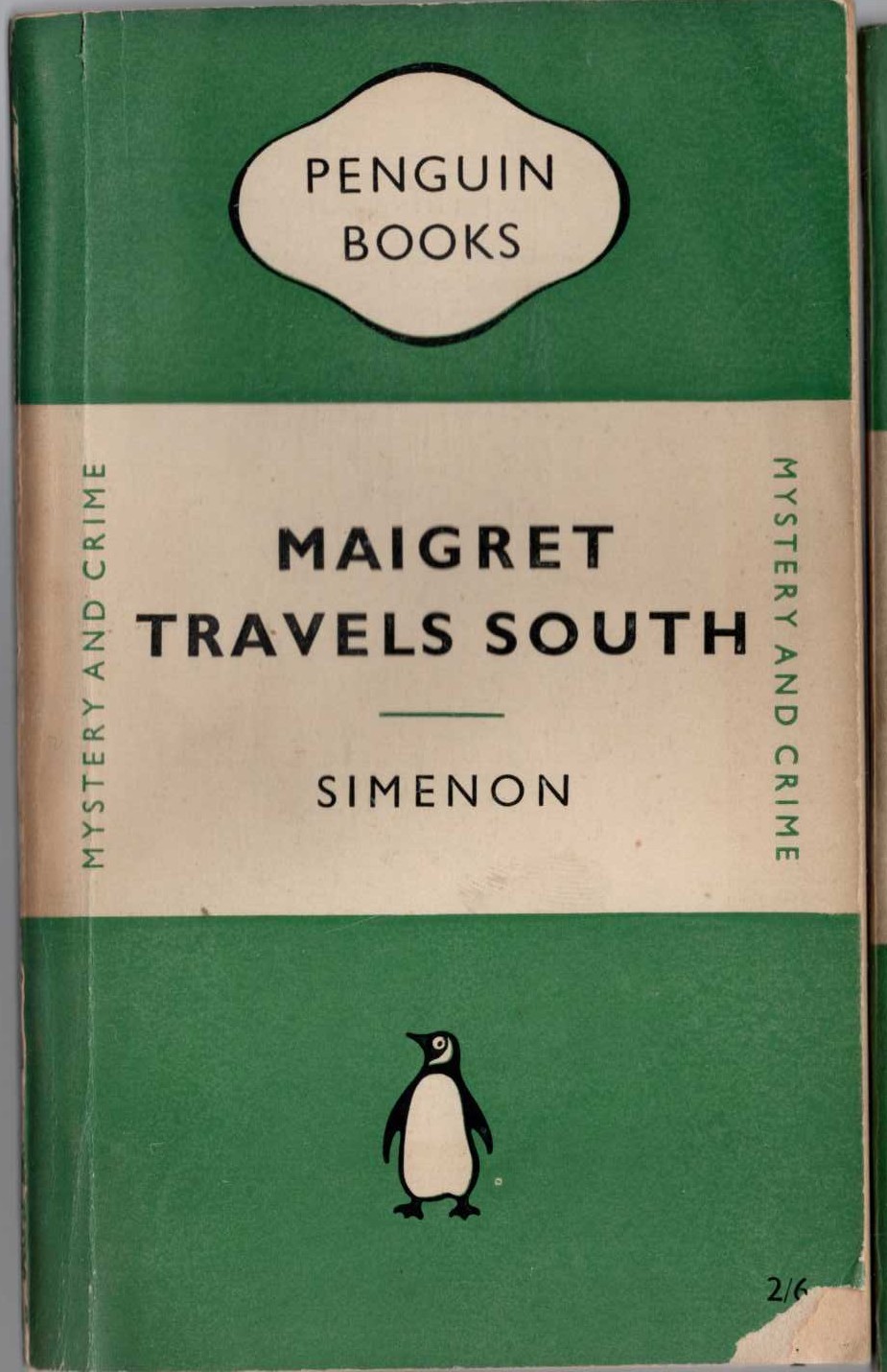 Georges Simenon  MAIGRET TRAVELS SOUTH front book cover image