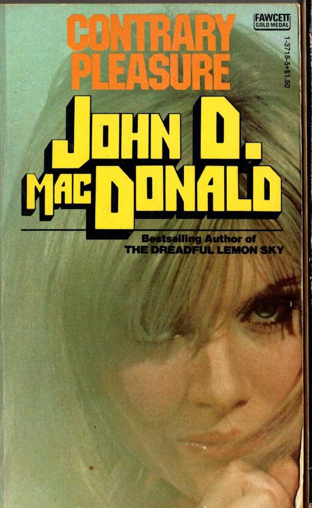 John D. MacDonald  CONTRARY PLEASURE front book cover image