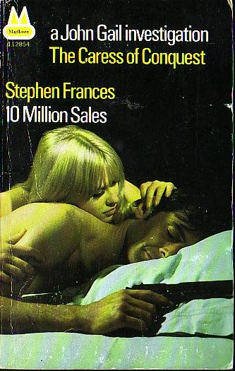 Stephen D. Frances  THE CARESS OF CONQUEST front book cover image