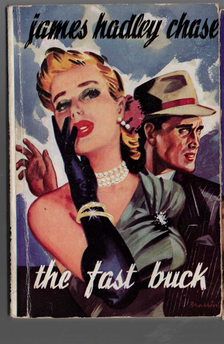 James Hadley Chase  THE FAST BUCK front book cover image