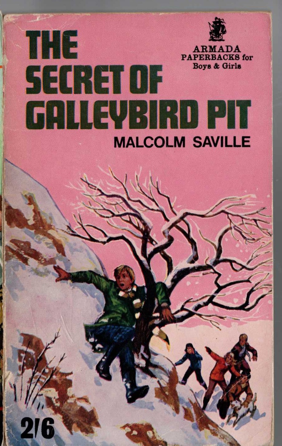 Malcolm Saville  THE SECRET OF GALLEYBIRD PIT front book cover image
