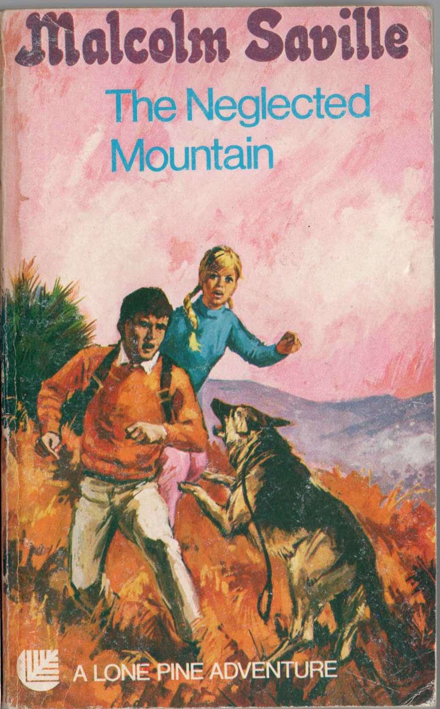 Malcolm Saville  THE NEGLECTED MOUNTAIN front book cover image