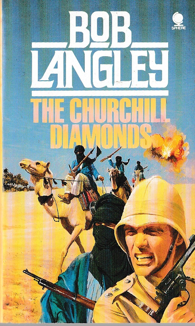 Bob Langley  THE CHURCHILL DIAMONDS front book cover image