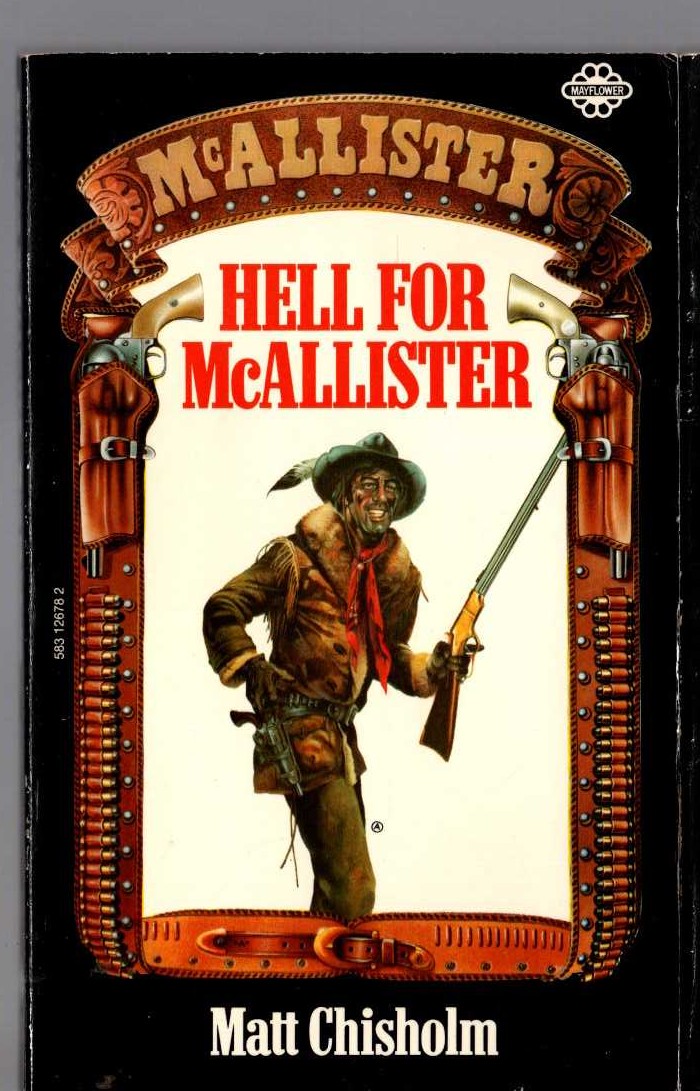 Matt Chisholm  HELL FOR McALLISTER front book cover image