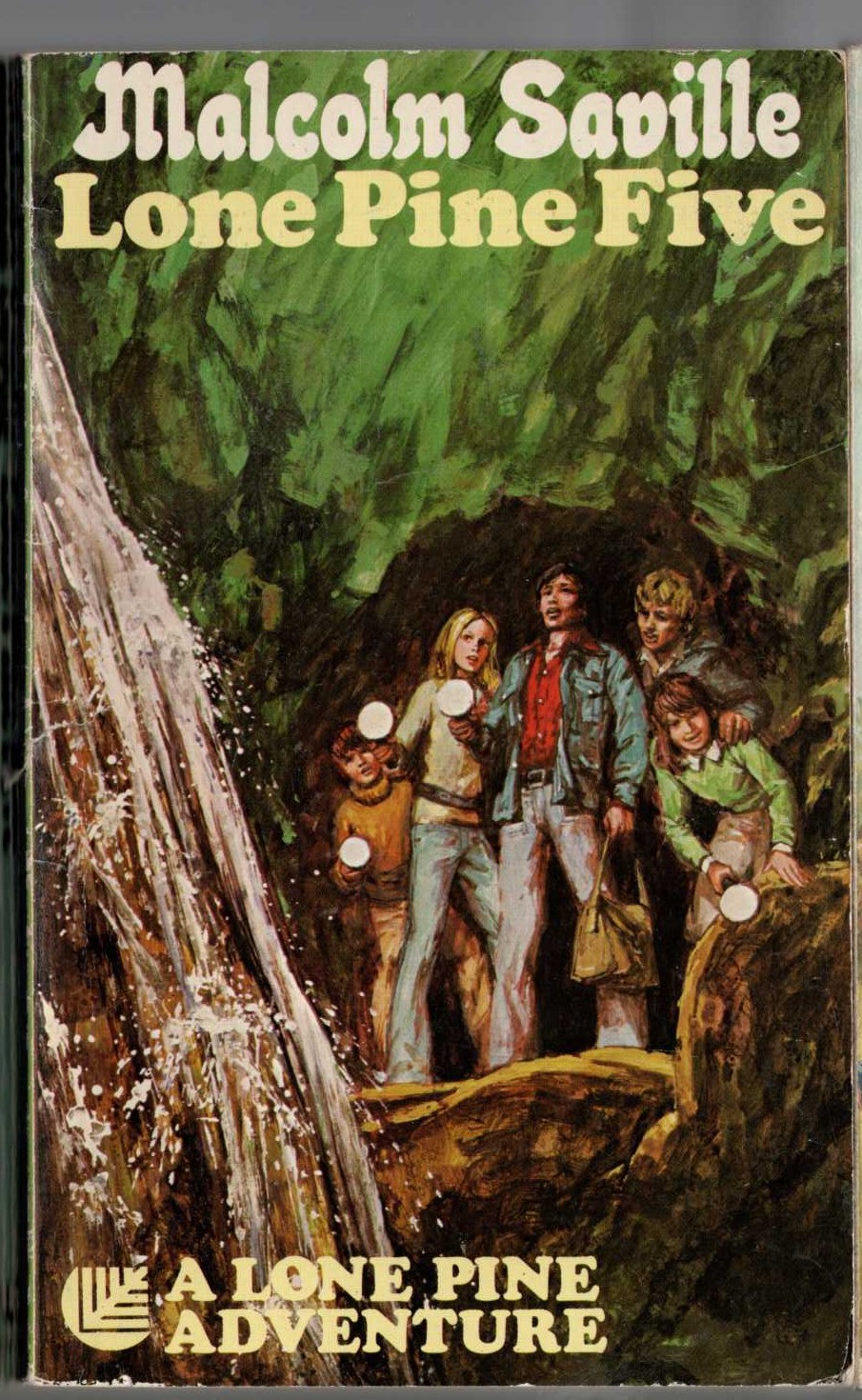 Malcolm Saville  LONE PINE FIVE front book cover image